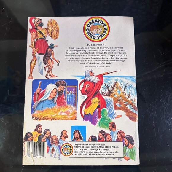 The Bible Coloring Book - Pictures From The Old And New Testaments - 1991 Creati - Picture 2 of 16